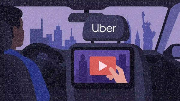 Uber will run in-car video ads in NYC rides starting June