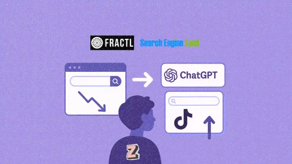 Gen Z's AI search habits according to Fractl & SEL study