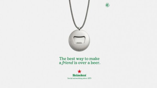 Heineken trolls AI companions with cheeky wearable and IRL message