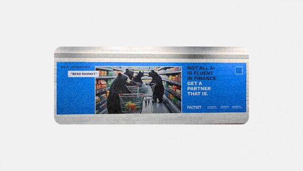 FactSet trolls AI hype with subway ads Wall Street can't ignore