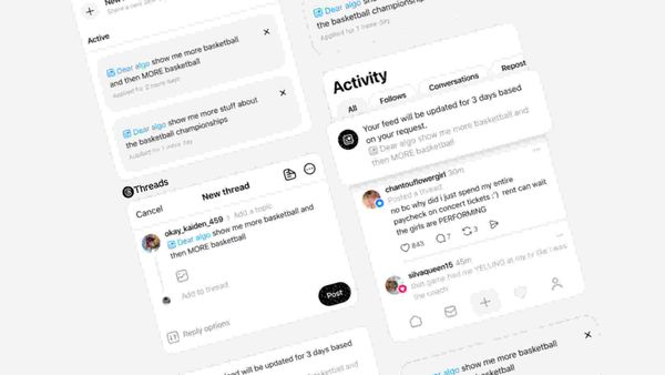 Threads’ new AI tool lets users reshape their feed with a simple post