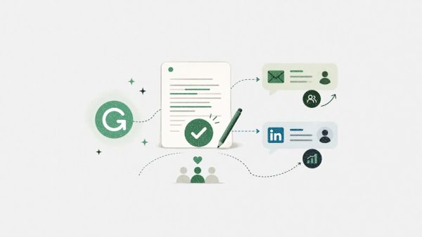Grammarly for email and LinkedIn outreach: a practical playbook for better replies