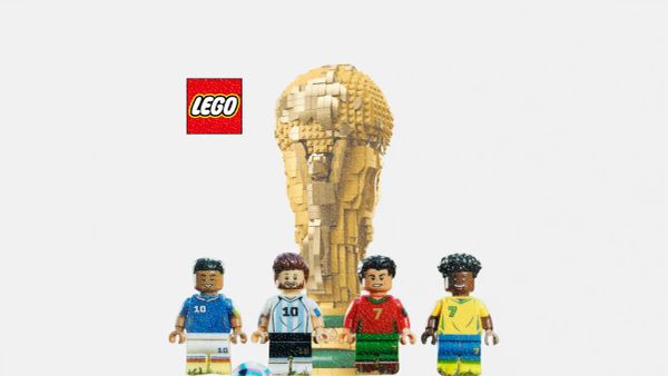 LEGO taps Ronaldo, Messi and Mbappé to turn World Cup fandom into a buildable platform