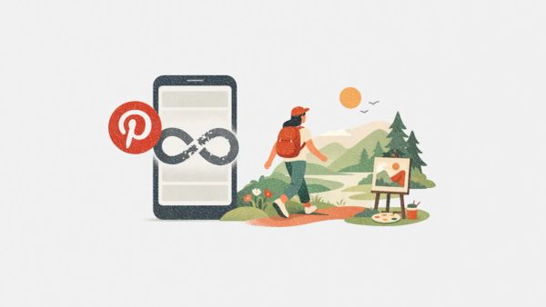 Pinterest takes on doomscrolling with new brand campaign pushing offline life