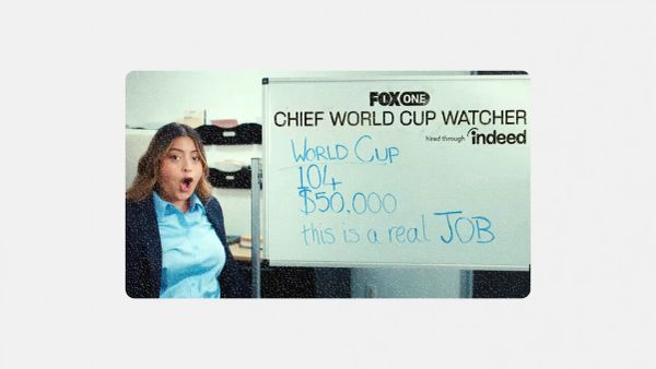 FOX One and Indeed turn World Cup fandom into a US$50,000 creator job
