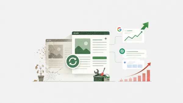 How to refresh old content without hurting rankings