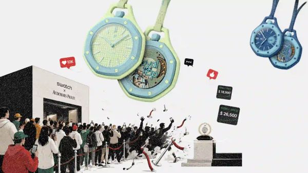 Swatch x AP’s Royal Pop frenzy shows hype is now the product