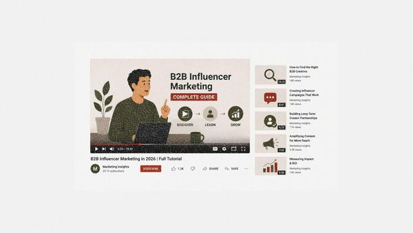 YouTube influencer marketing for B2B: long-form, trust, and the SaaS demo economy