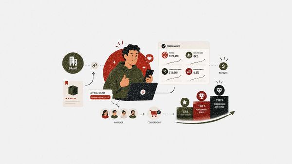 Performance-based influencer marketing: affiliate models, bonus pools, and hybrid pay