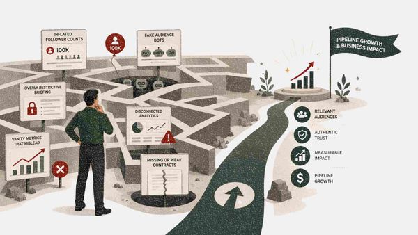 Influencer marketing mistakes B2B brands keep making in 2026