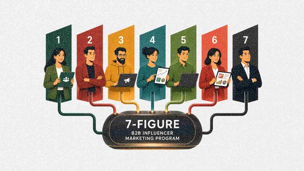The anatomy of a 7-figure B2B influencer marketing program