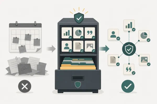 Stop Managing Content Calendars. Start Building Proof Libraries