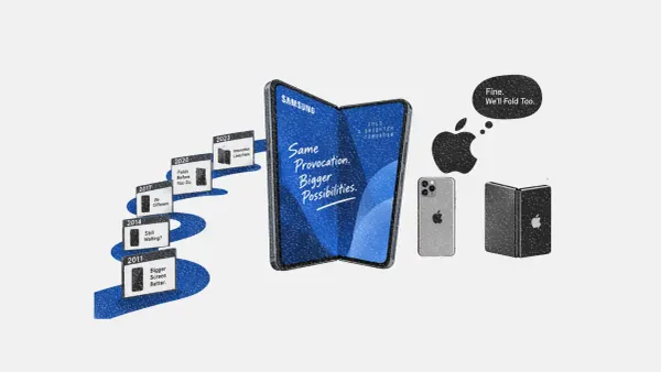 How Samsung turned Apple launches into a 15-year content strategy