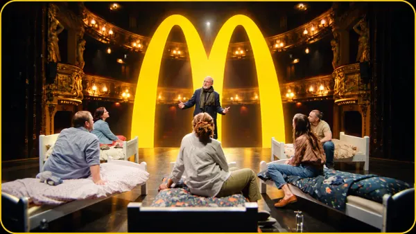McDonald's France, Swann Richard and Julien Sens: make bedtime reading a performance