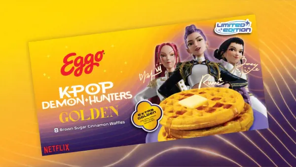 Eggo brings KPop Demon Hunters' Golden to the breakfast aisle