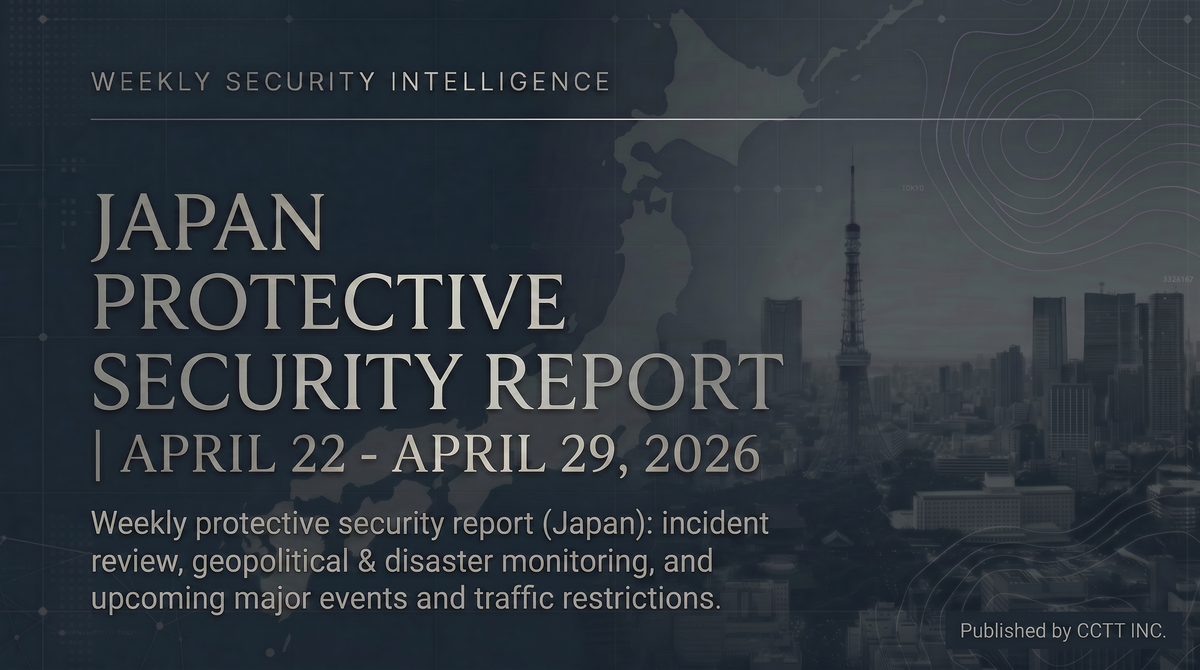 Report: April 22 - April 29, 2026