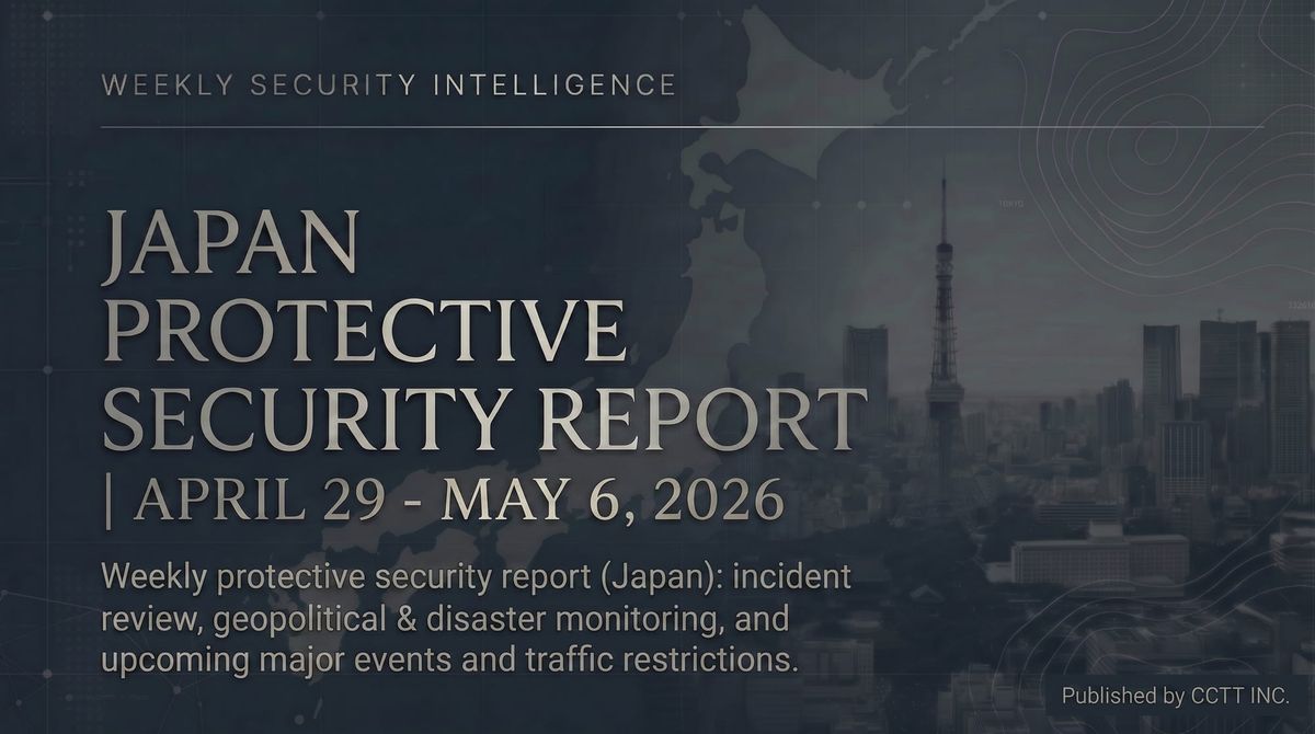 Report: April 29 - May 6, 2026
