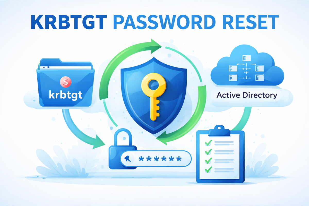 KRBTGT Password Reset step by step