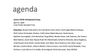 Justice COVID-19 Response Group Meeting Agendas