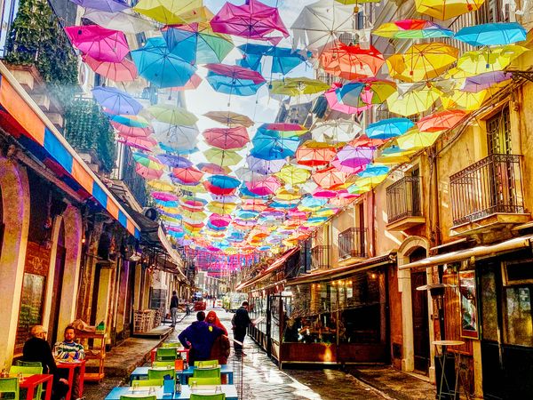 Vlakem na Sicílii - Katánie