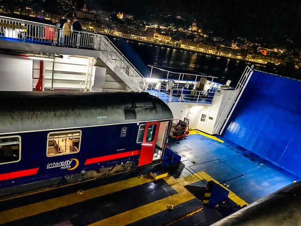 Vlakem na Sicílii - z Palerma do Říma