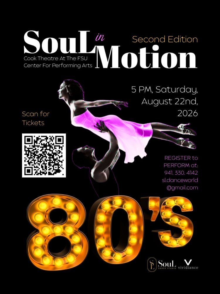 🌞🎭 August 2026 SouL Dance Studio Group Class and Event Calendar 🎭🌞