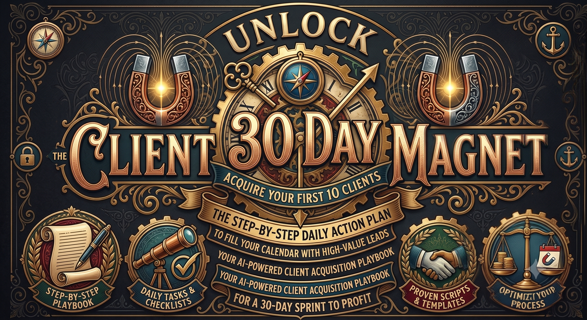 The 30-Day "Client Magnet" Content Engine