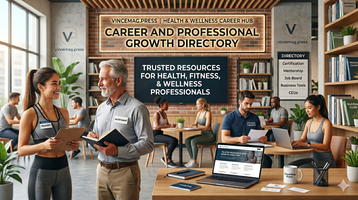 Career and Professional Growth Directory: Trusted resources for health, fitness, and wellness professionals