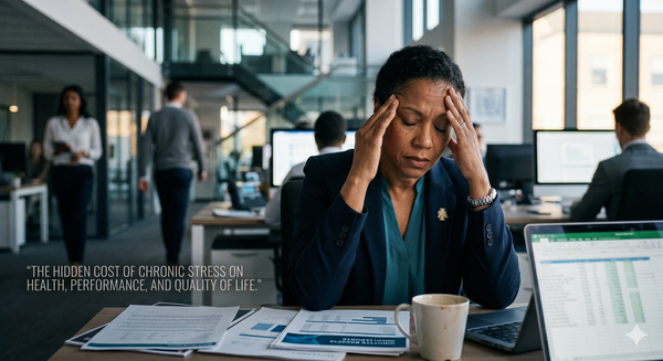 The Hidden Cost of Chronic Stress on Health, Performance, and Quality of Life