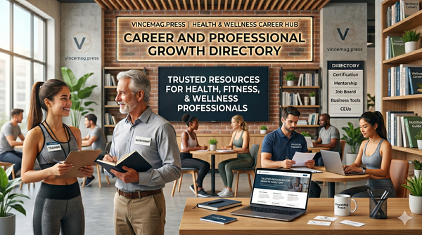 Career and Professional Growth Directory: Trusted resources for health, fitness, and wellness professionals