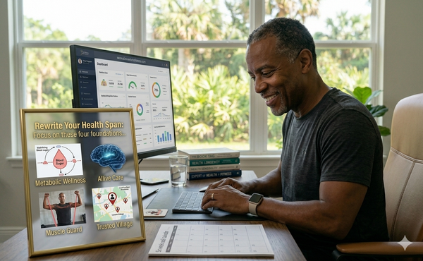 The Science of Longevity: How Adults Over 40 Can Rewrite Their Health Span