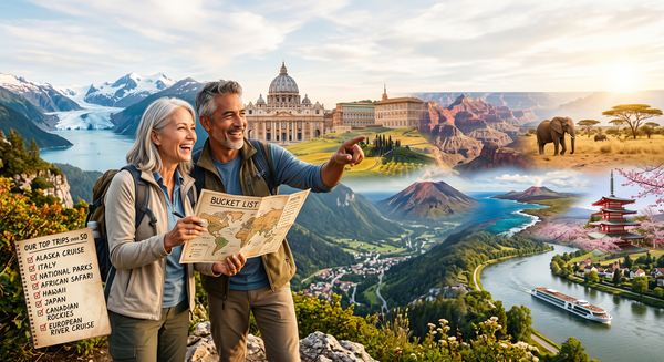 The Ultimate Bucket List: Top Trips to Take Over 50