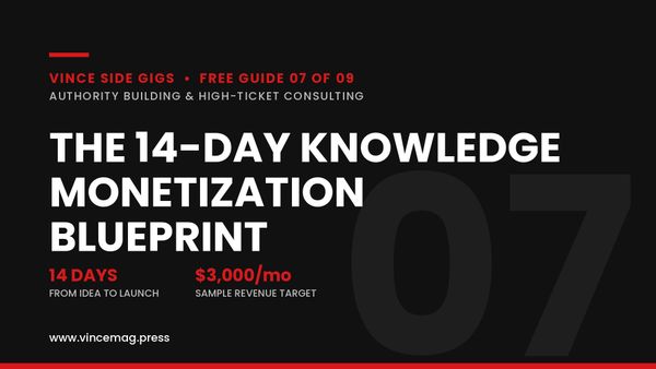 The 14-Day Knowledge Monetization Blueprint