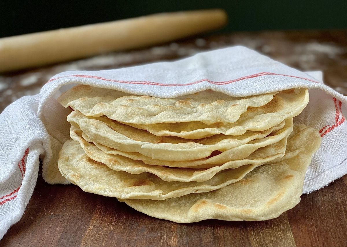 Flour Tortillas - Alton Brown