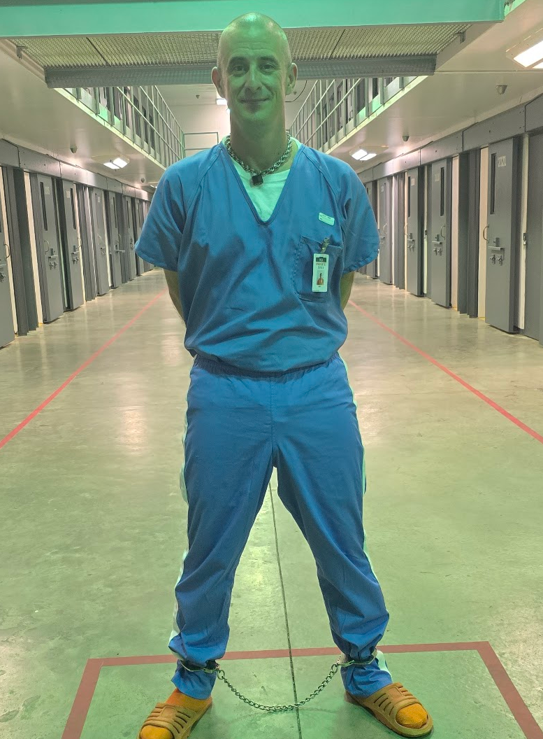 56913 standing in the main cellblock at HCI.