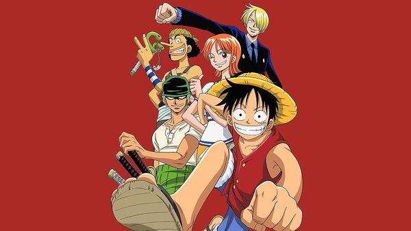 One Piece cartoon characters