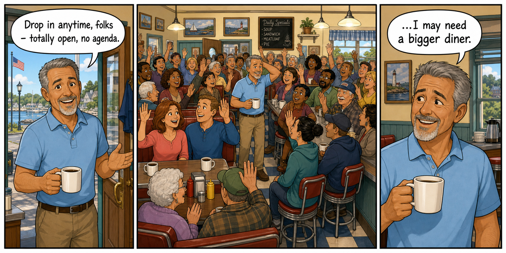 Town Pulse cartoon: A Bigger Diner