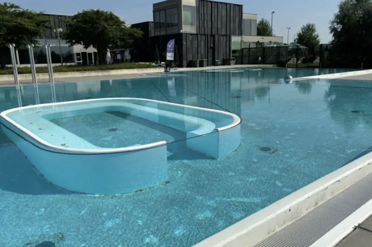 33 graden, maar Geusseltbad slechts paar uur open