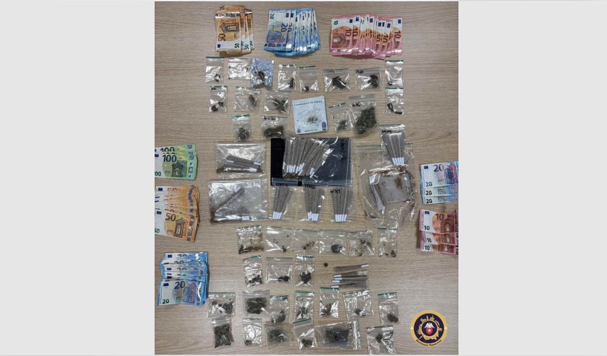 Dit is bezit van 18-jarig straatdealertje