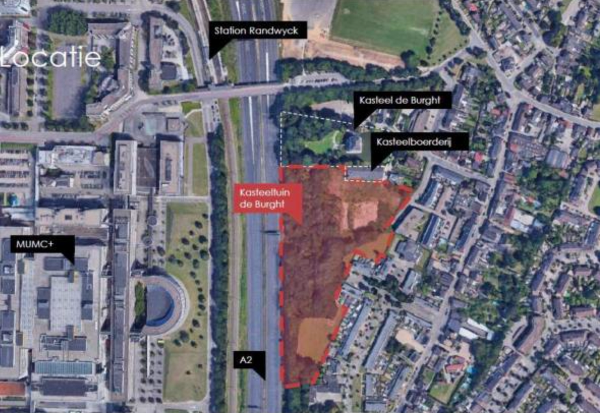 Jongen wil 145 woningen bouwen in Kasteeltuin de Burght
