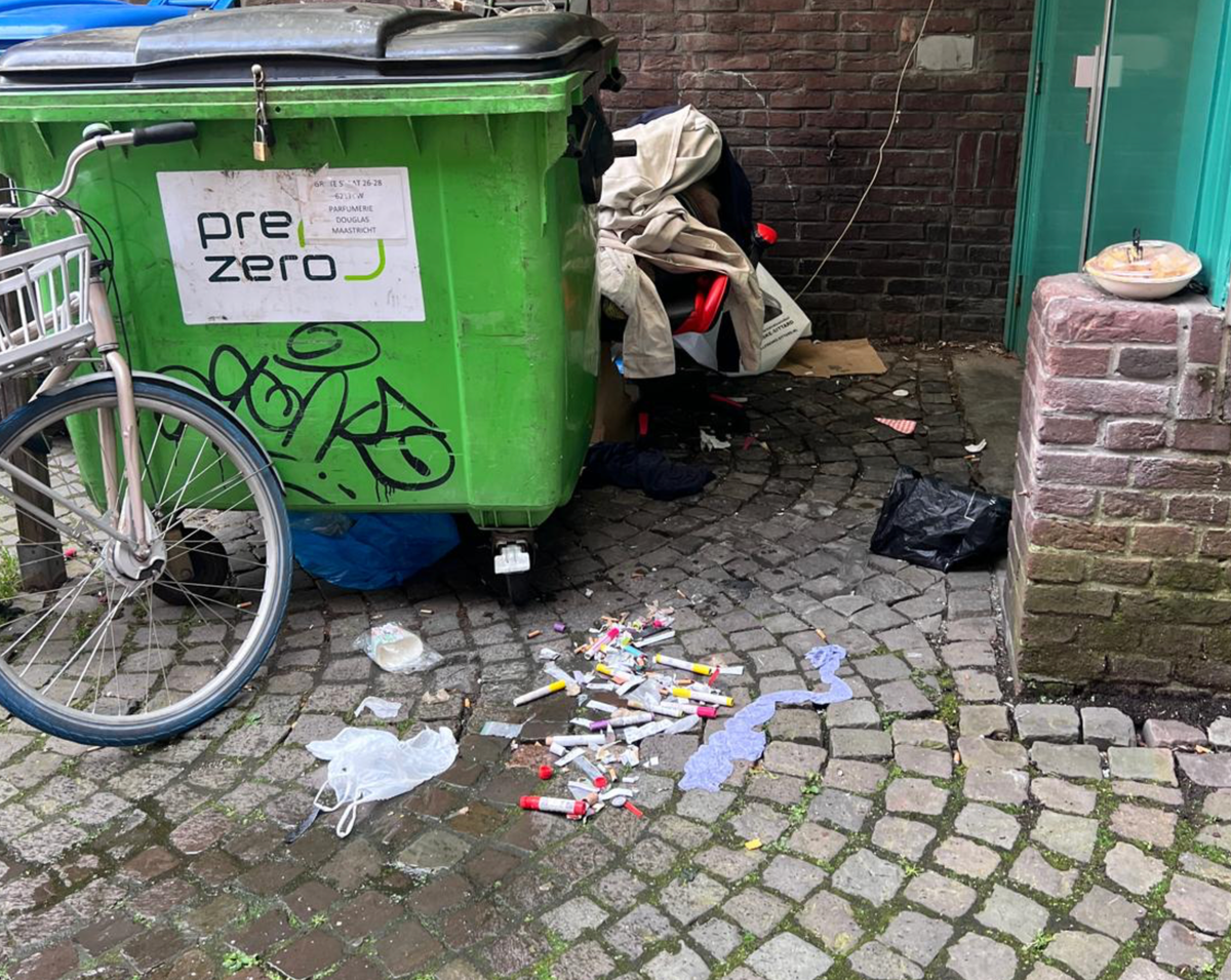 Daklozen en drugsdealers in de Heilige Geest