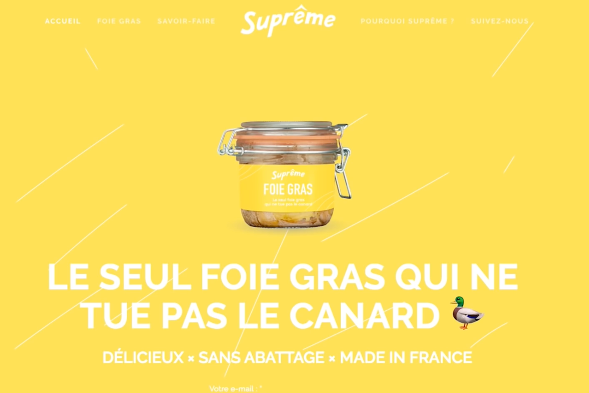 Kan gekweekte foie gras deur openen voor Mosa Meat?