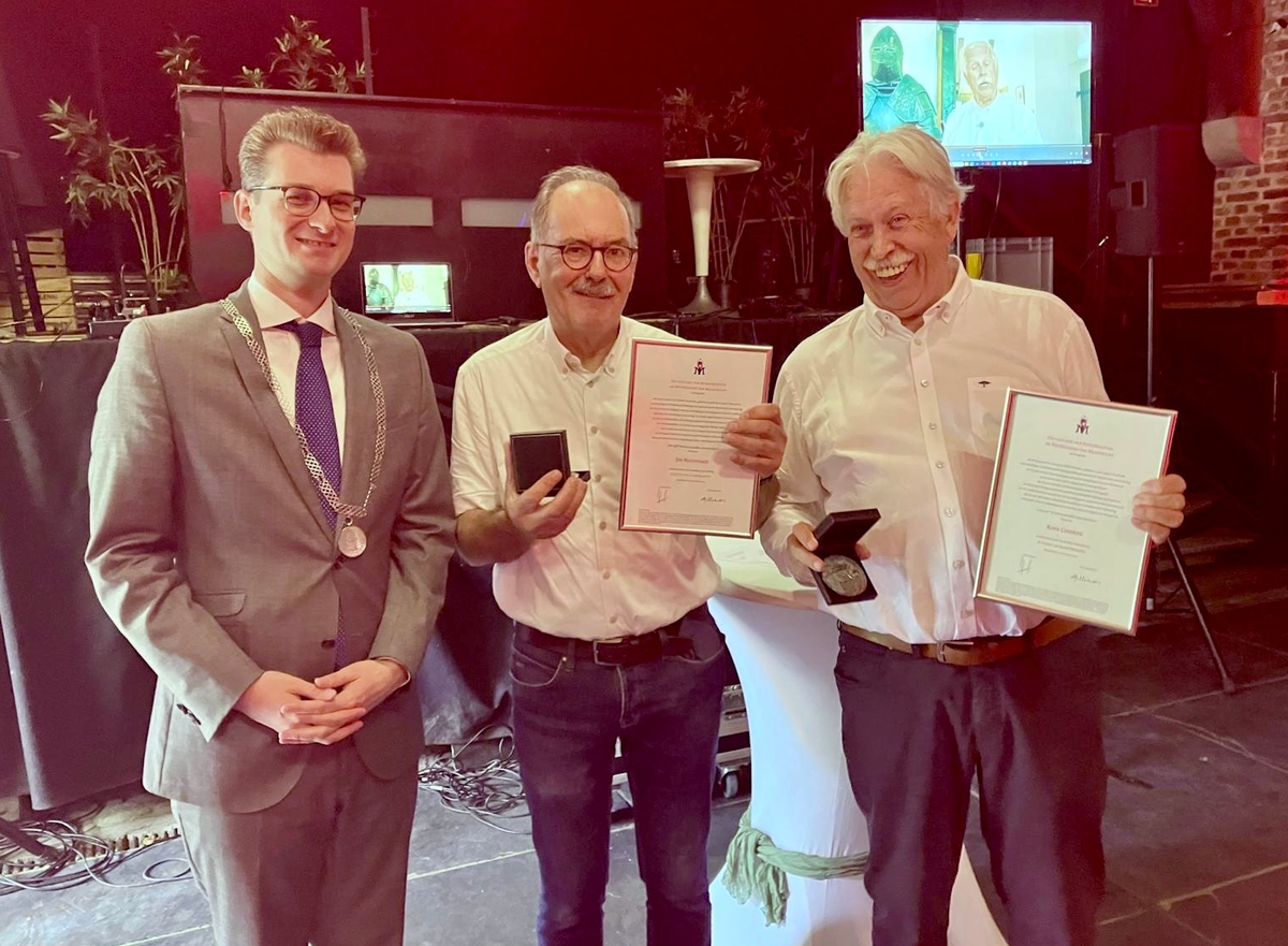 Trichter voor Jos Notermans en Koos Consten