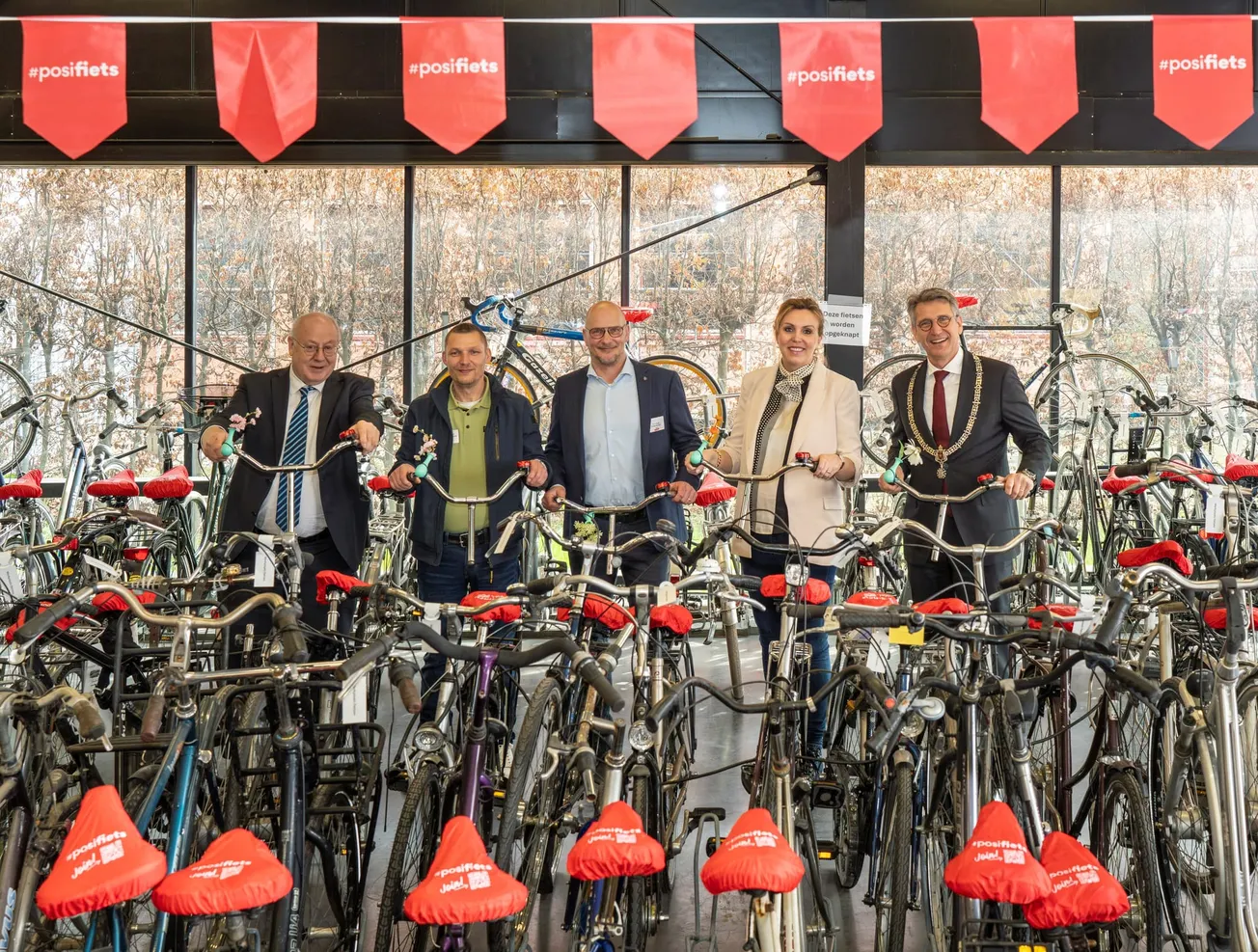 Opening nieuw Ambachtscentrum Fiets