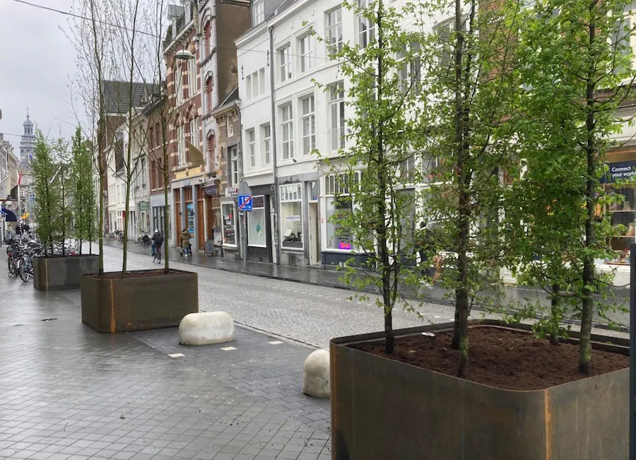 Centrum wordt groener