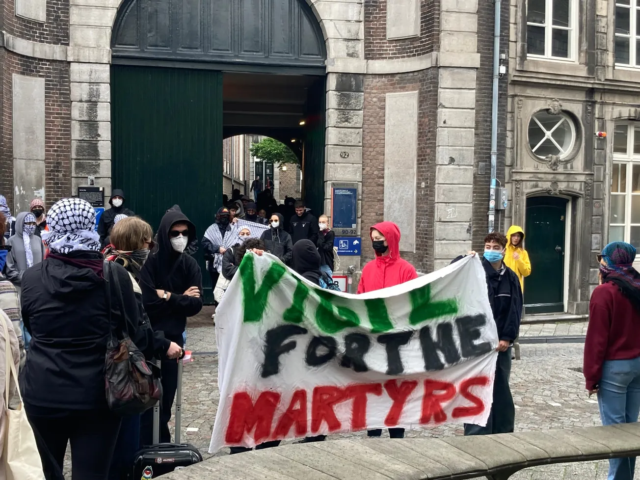 Stille mars voor slachtoffers oorlog Gaza