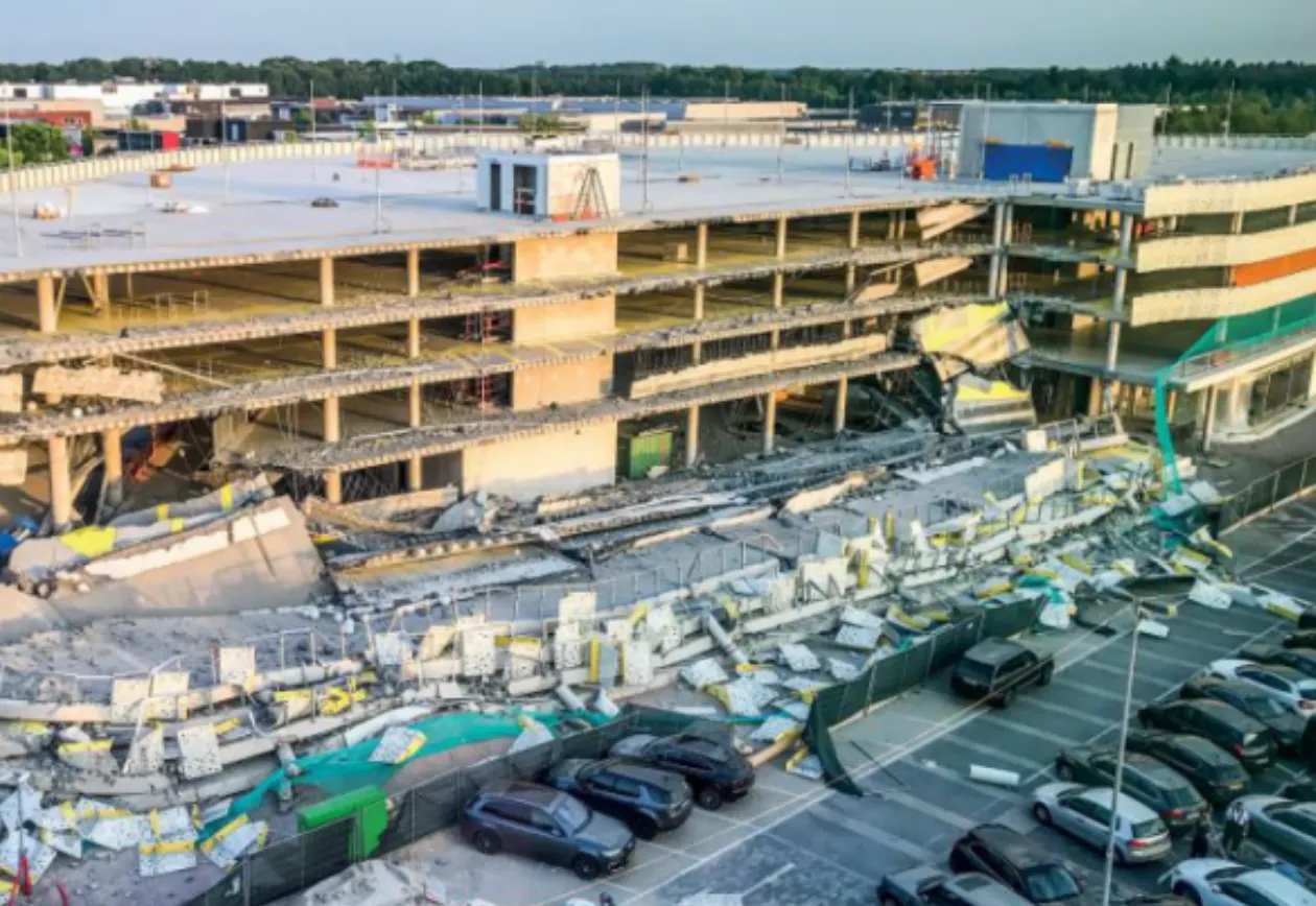 Onderzoek gebouwen na instorten twee parkeergarages