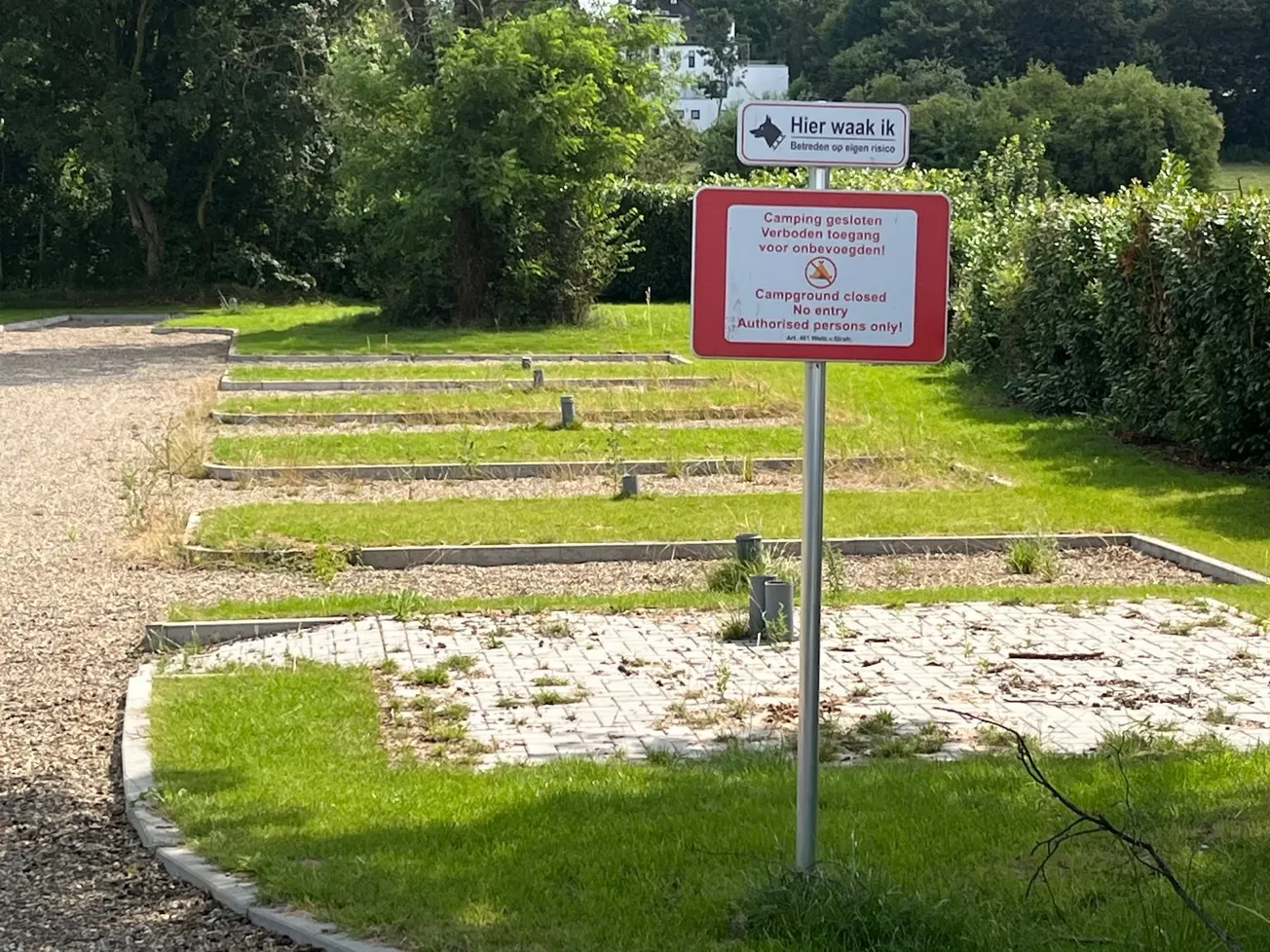 Spookcamping blijft akelig leeg