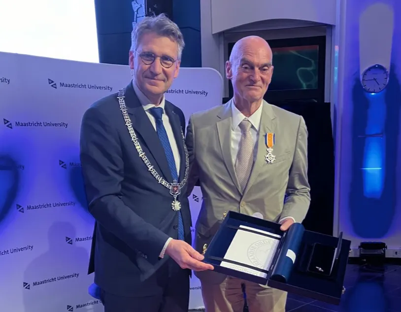 Nick Bos ontvangt Koninklijke onderscheiding