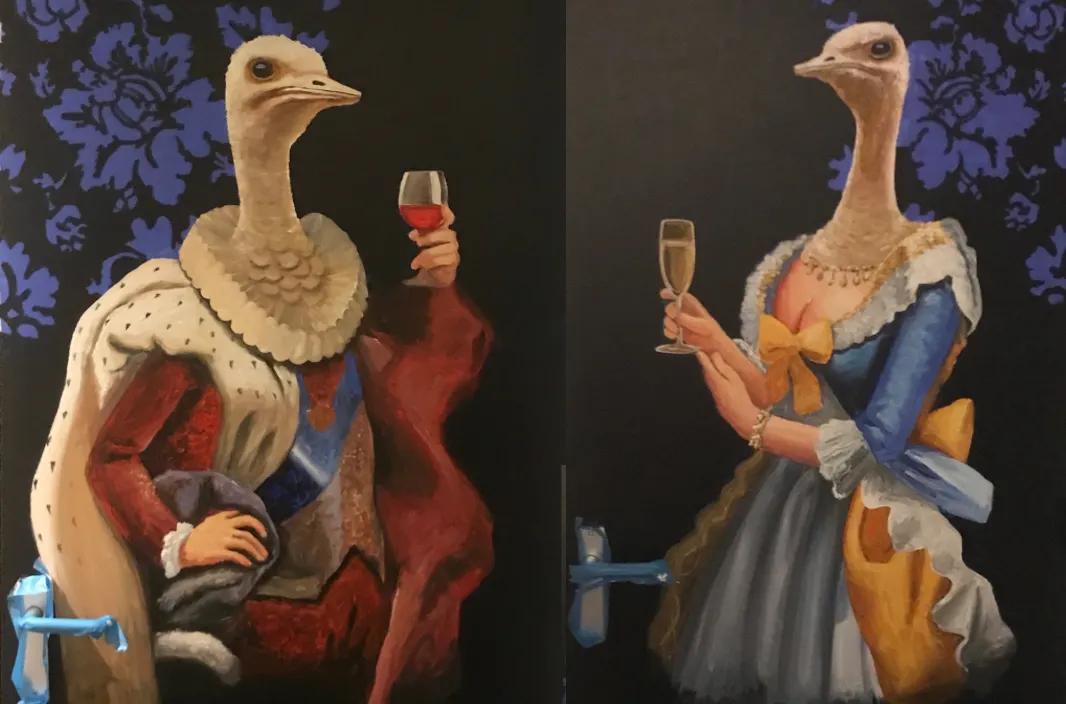 Verlossing door kunst in de Vogelstruys